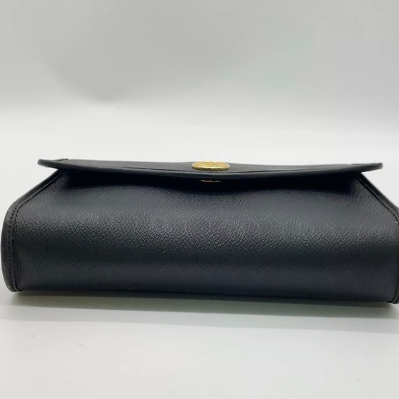 Authentic Christian Dior Black Leather Shoulder Bag - Picture 3 of 9